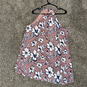 Pink Lily Flower Dress